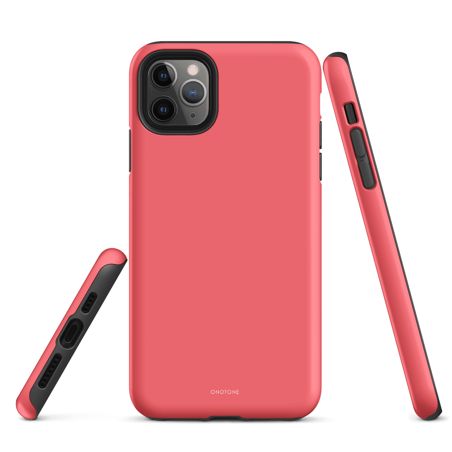 Light Coral Red iPhone Case