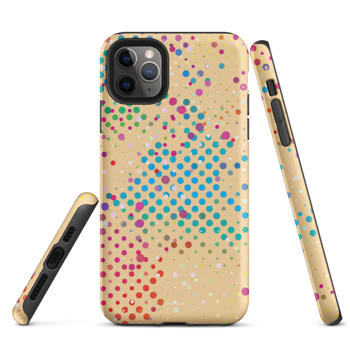 Beige Polka Dot iPhone 12 mini Case