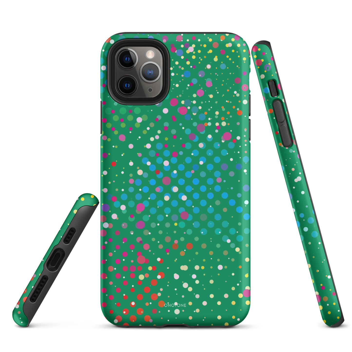 Irish Green Polka Dot iPhone 12 mini Case