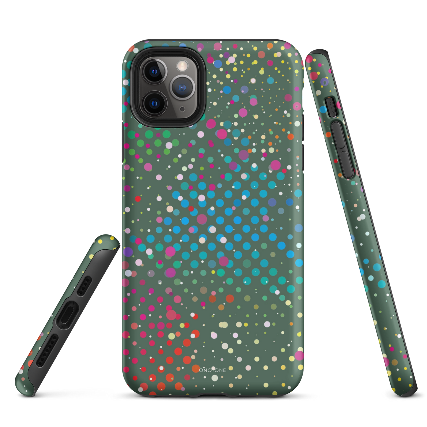 Evergreen Polka Dot iPhone 12 mini Case