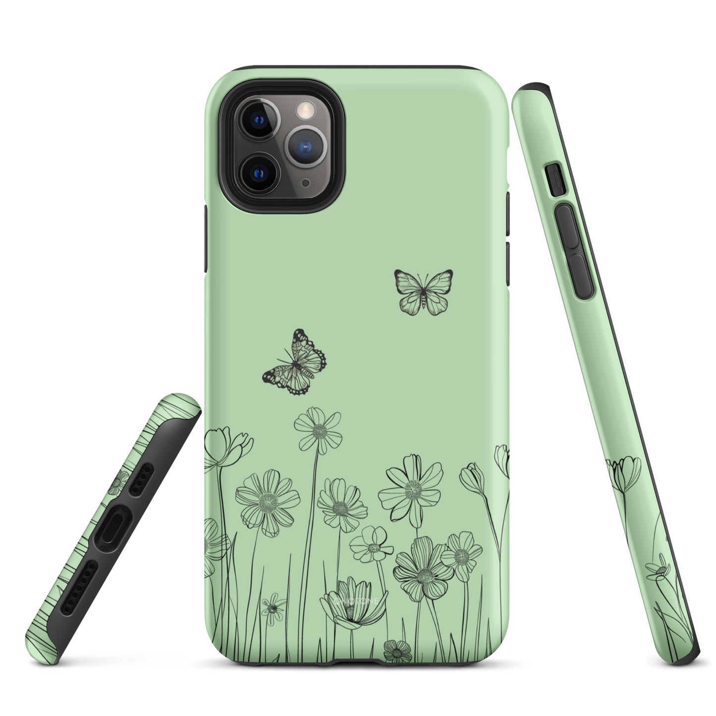 Scenic Green Pastel Color iPhone 12 mini Case