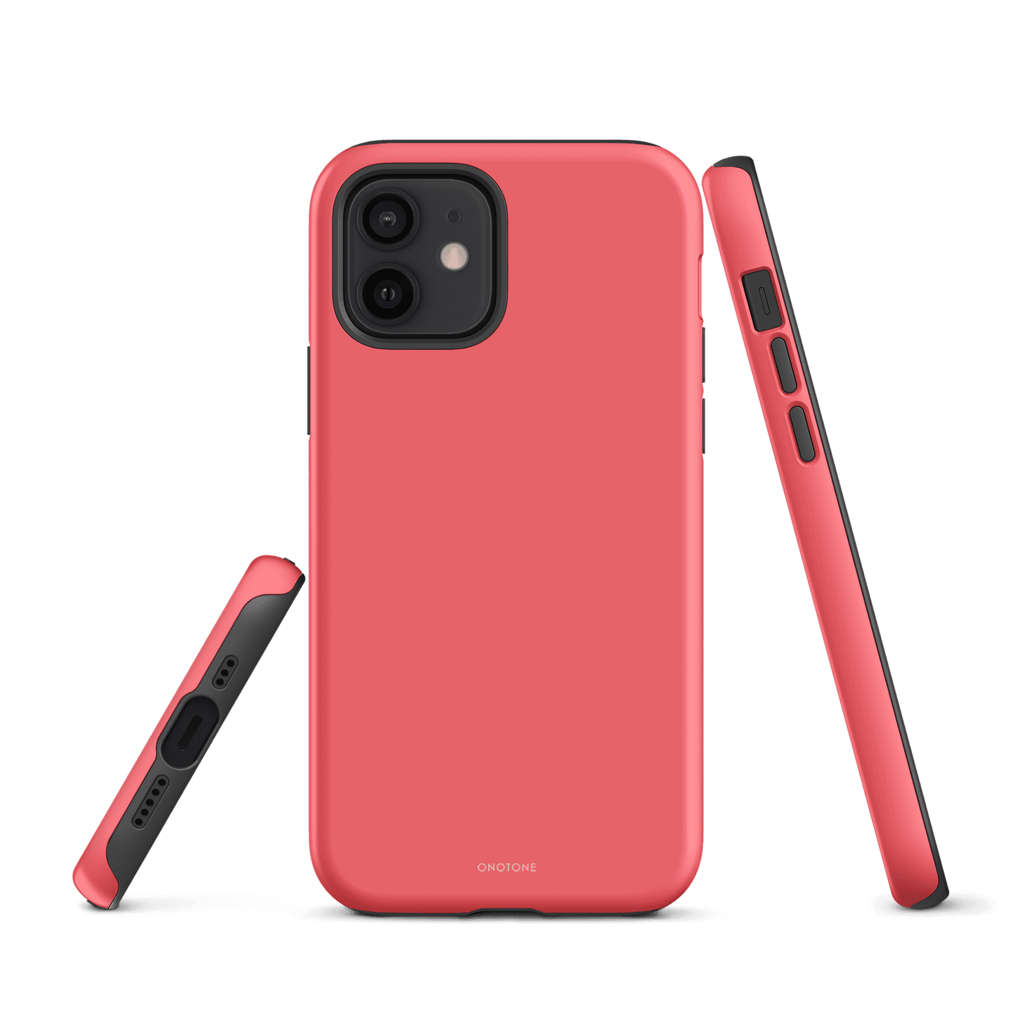 Light Coral Red iPhone Case
