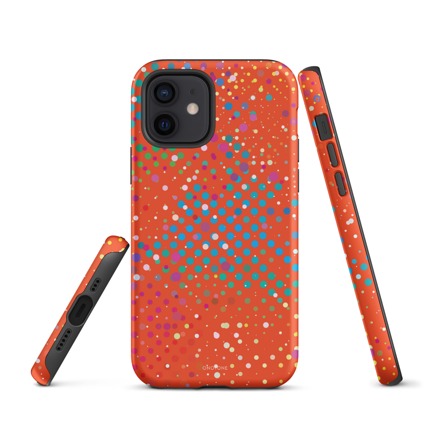 Brown Polka Dot iPhone 12 Pro Case