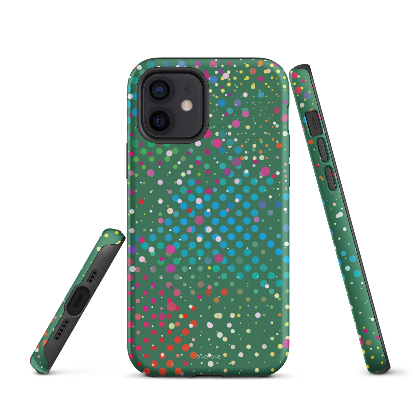 La Salle Green Polka Dot iPhone 12 Pro Case