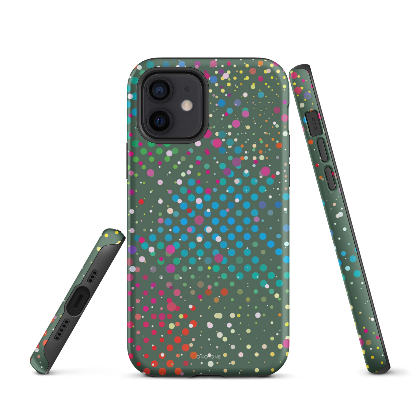 Evergreen Polka Dot iPhone 12 Pro Case