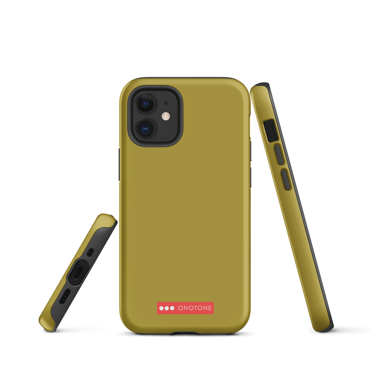 Dual Layer yellow iPhone® Case - Pantone® 104