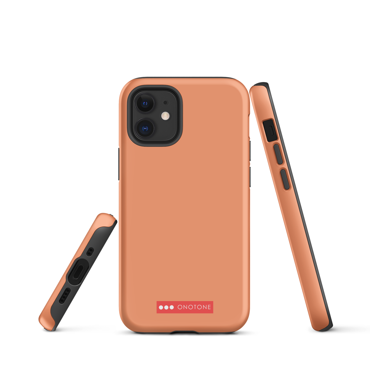 Dual Layer pink iPhone® Case - Pantone® 163