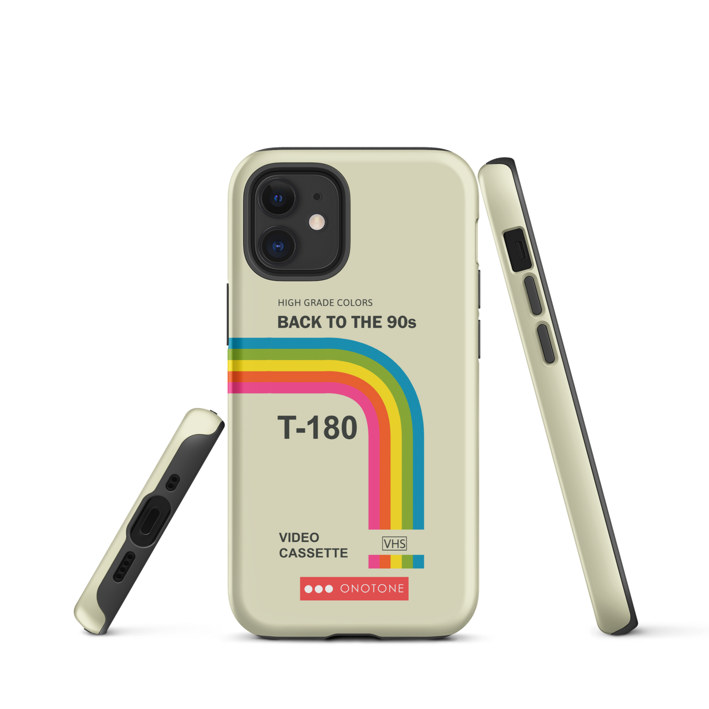 Dual Layer back to 90s VHS modern iPhone® Case