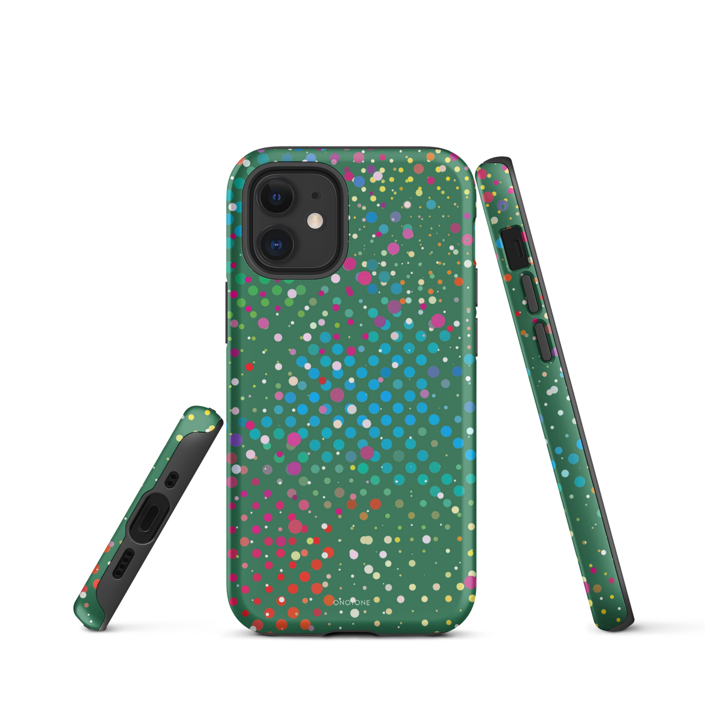 La Salle Green Polka Dot iPhone 12 Case