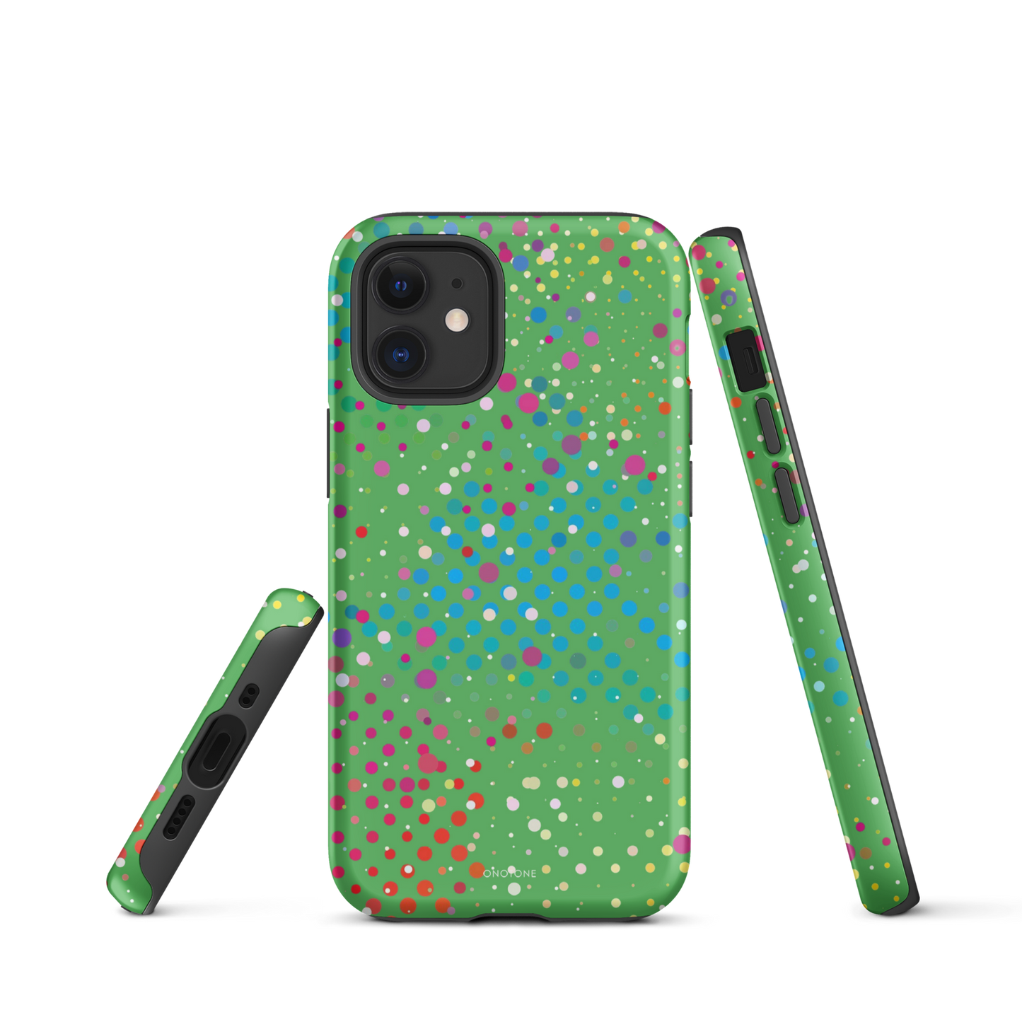 Leafy Green Polka Dot iPhone 12 Case
