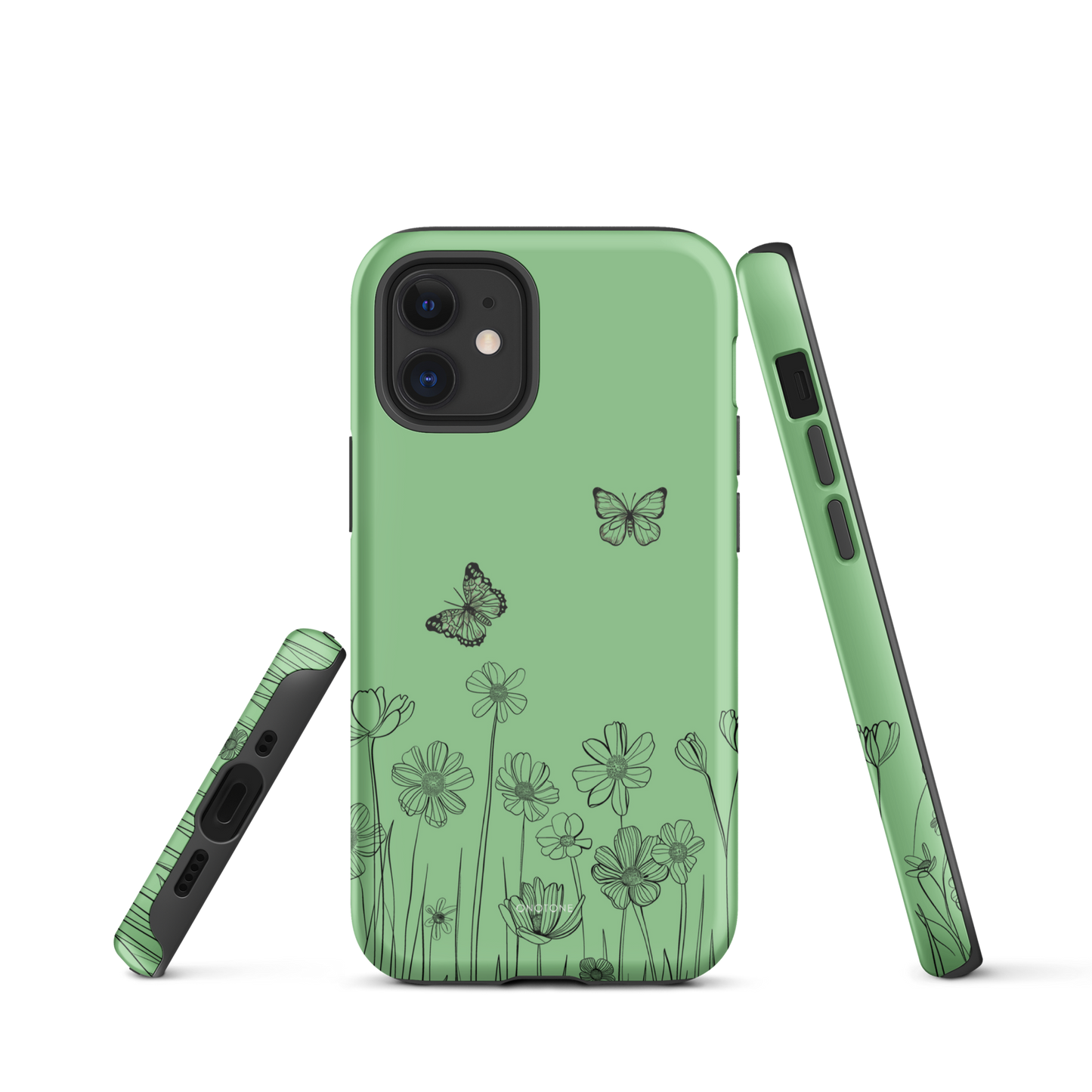 Spring Leaf Pastel Color iPhone 12 Case