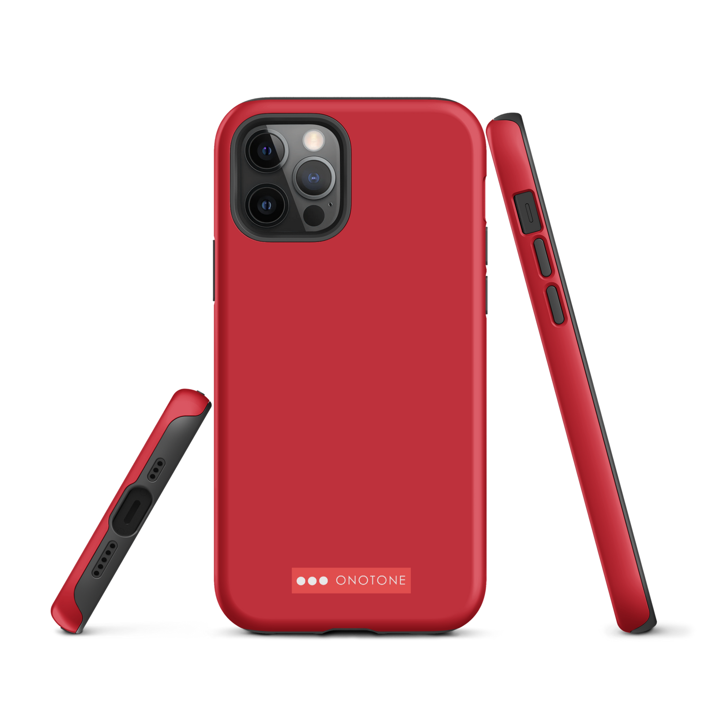 Solid Color red iPhone® Case - Pantone® 186