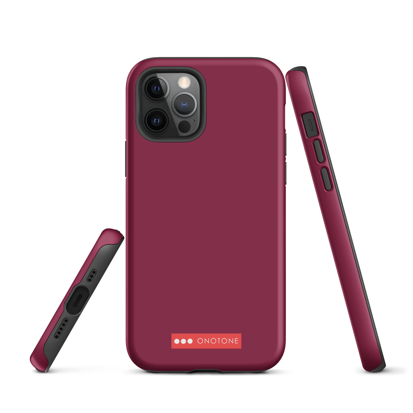 Solid Color red iPhone® Case - Pantone® 208