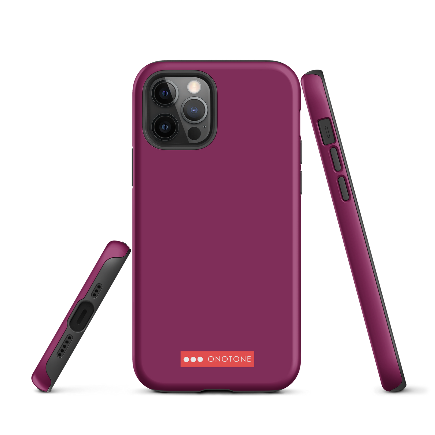 Dual Layer purple iPhone® Case - Pantone® 235