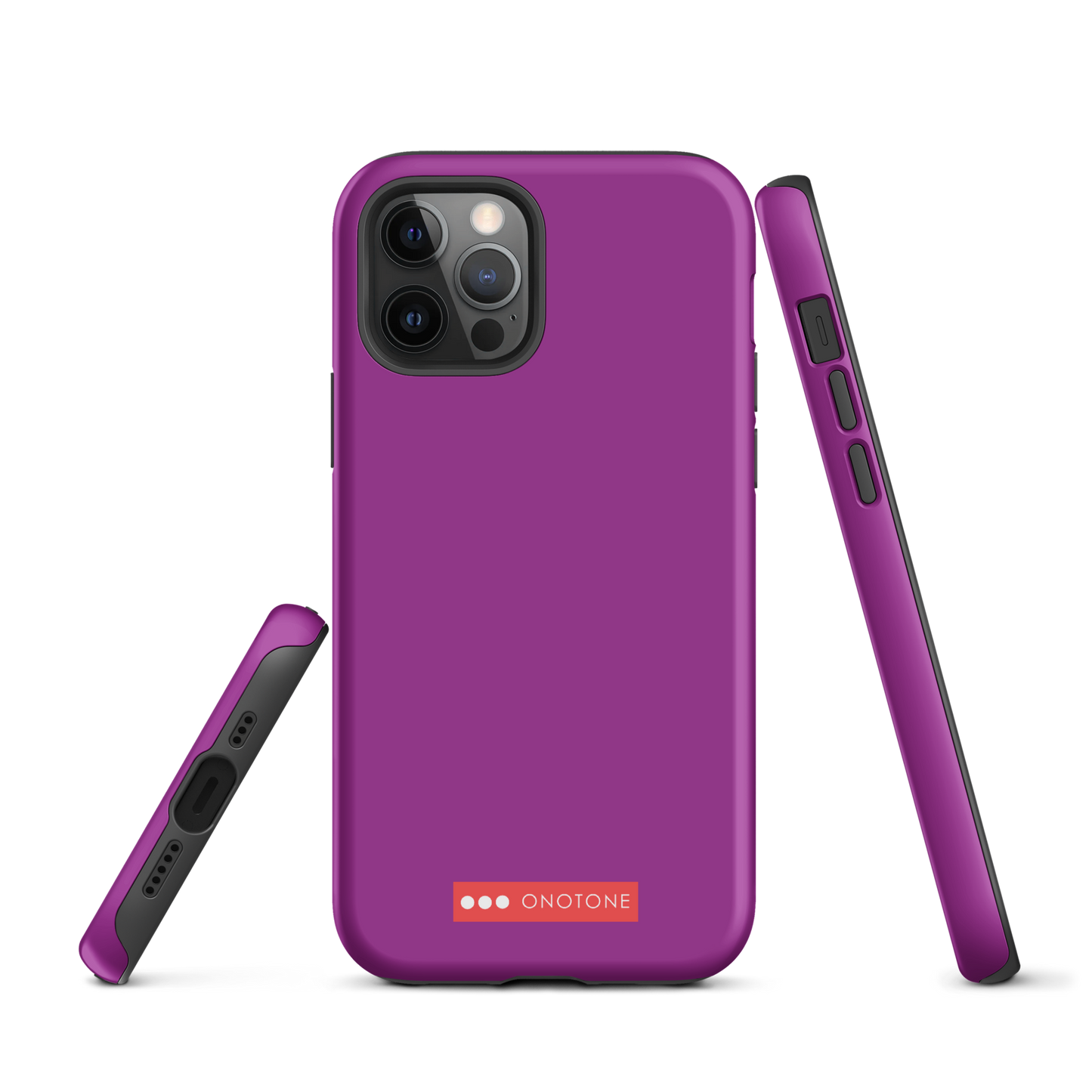 Dual Layer purple iPhone® Case - Pantone® 254