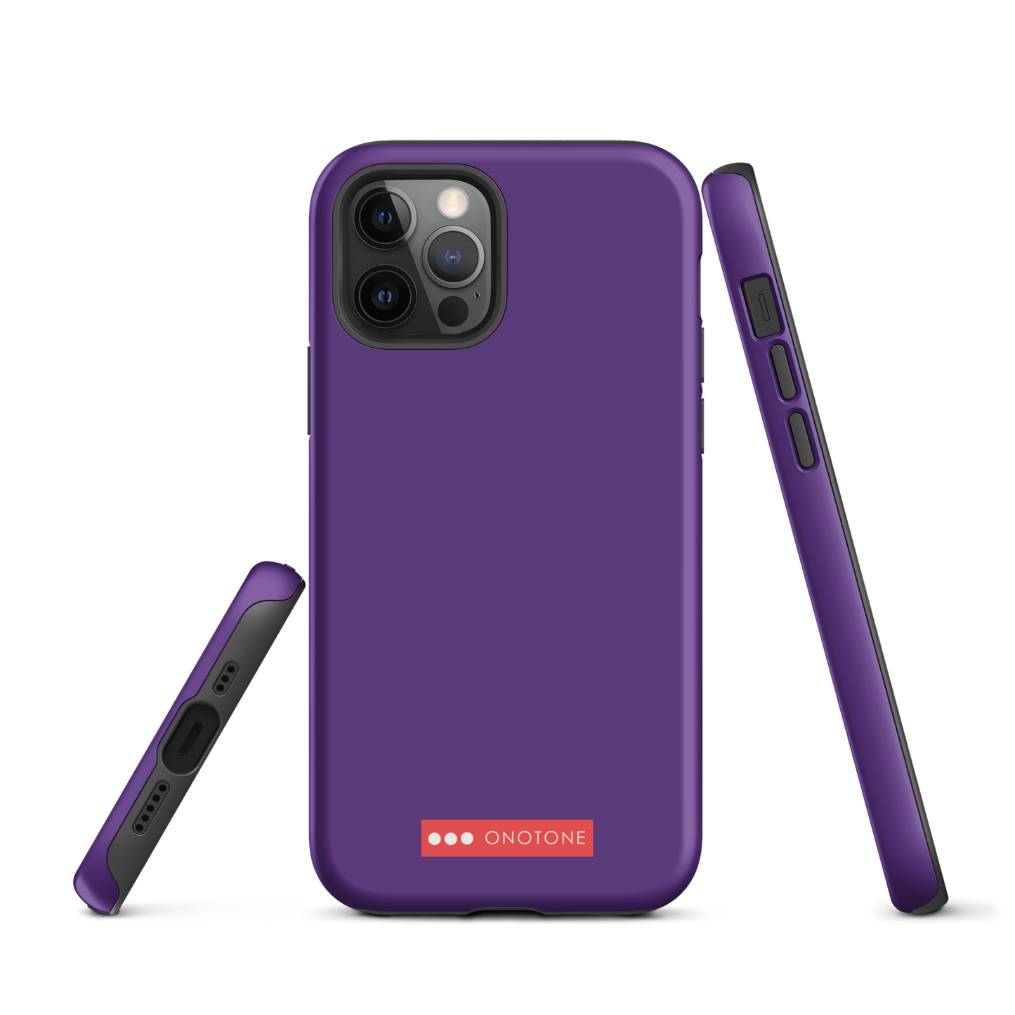 Dual Layer purple iPhone® Case - Pantone® 268