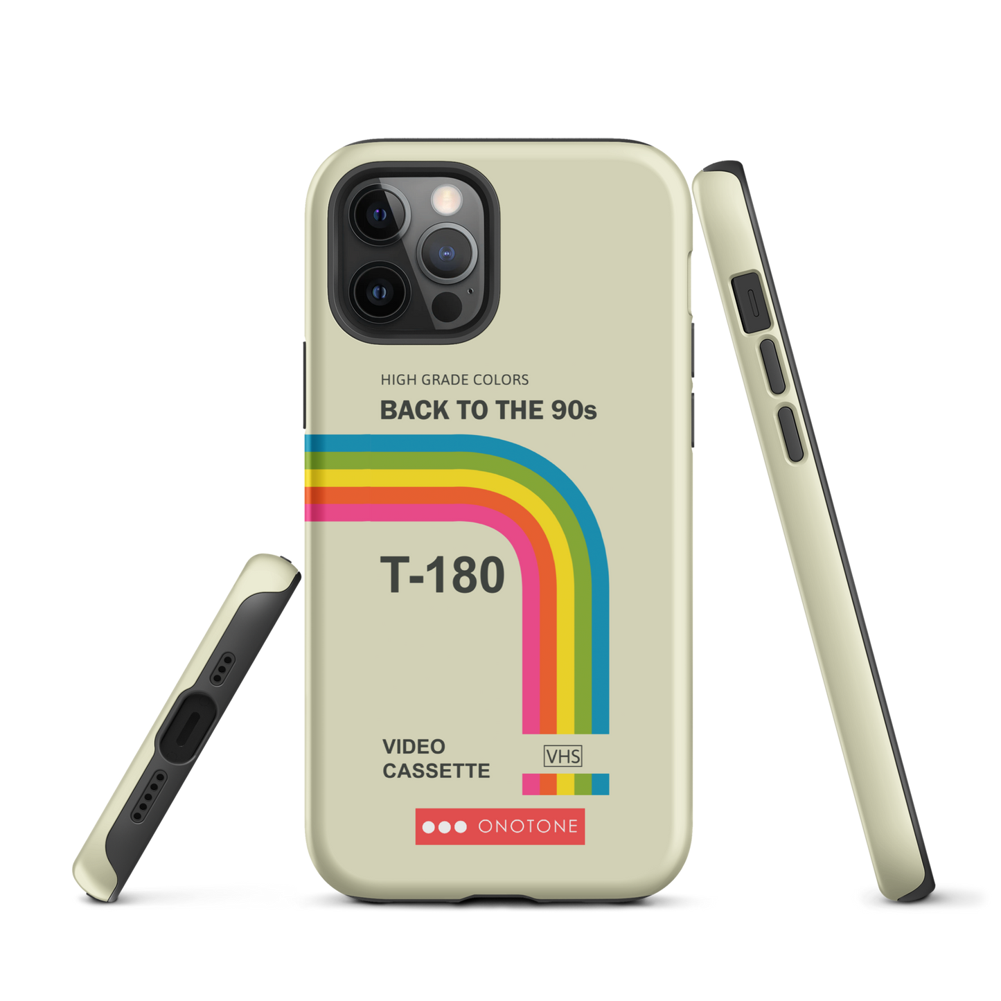 Dual Layer back to 90s VHS modern iPhone® Case