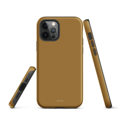 Solid Color brown iPhone® Case - Pantone® 132