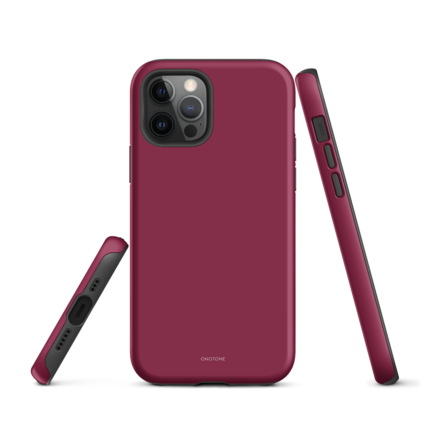 Solid Color red iPhone® Case - Pantone® 208