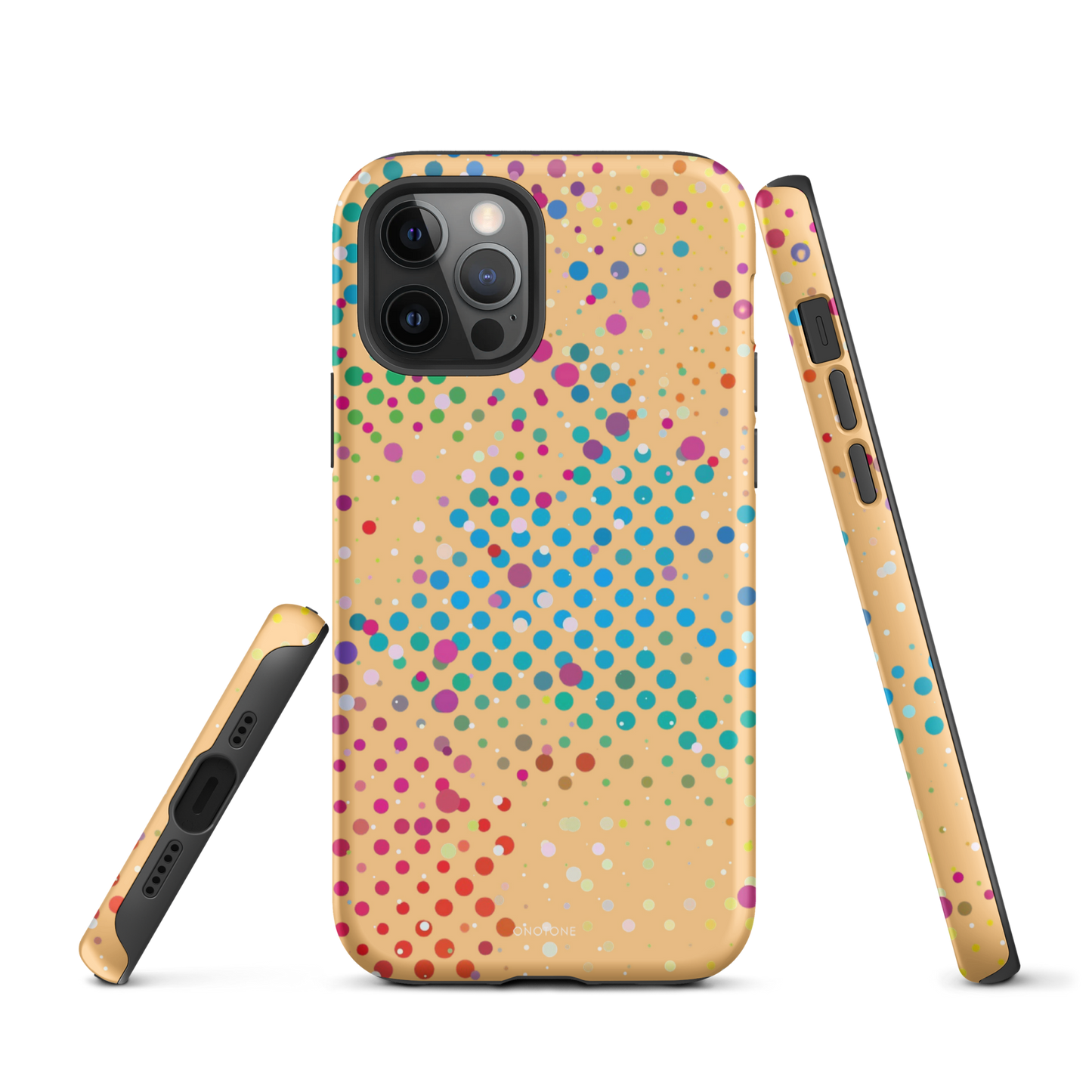 Warm Cocoon Polka Dot iPhone 12 Pro Max Case