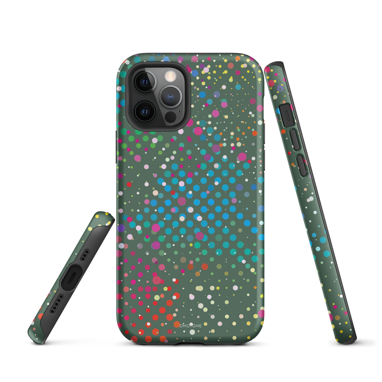 Evergreen Polka Dot iPhone 12 Pro Max Case