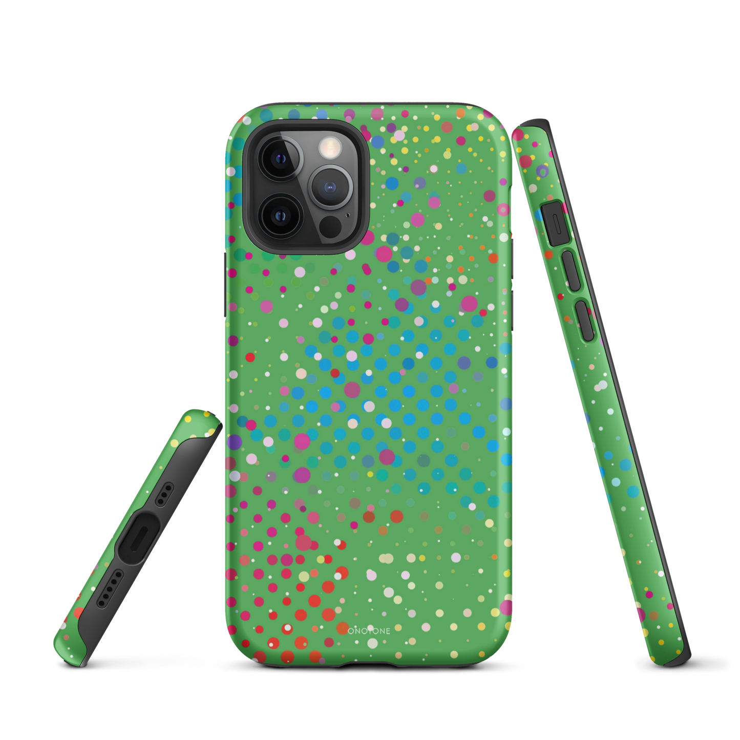 Leafy Green Polka Dot iPhone 12 Pro Max Case