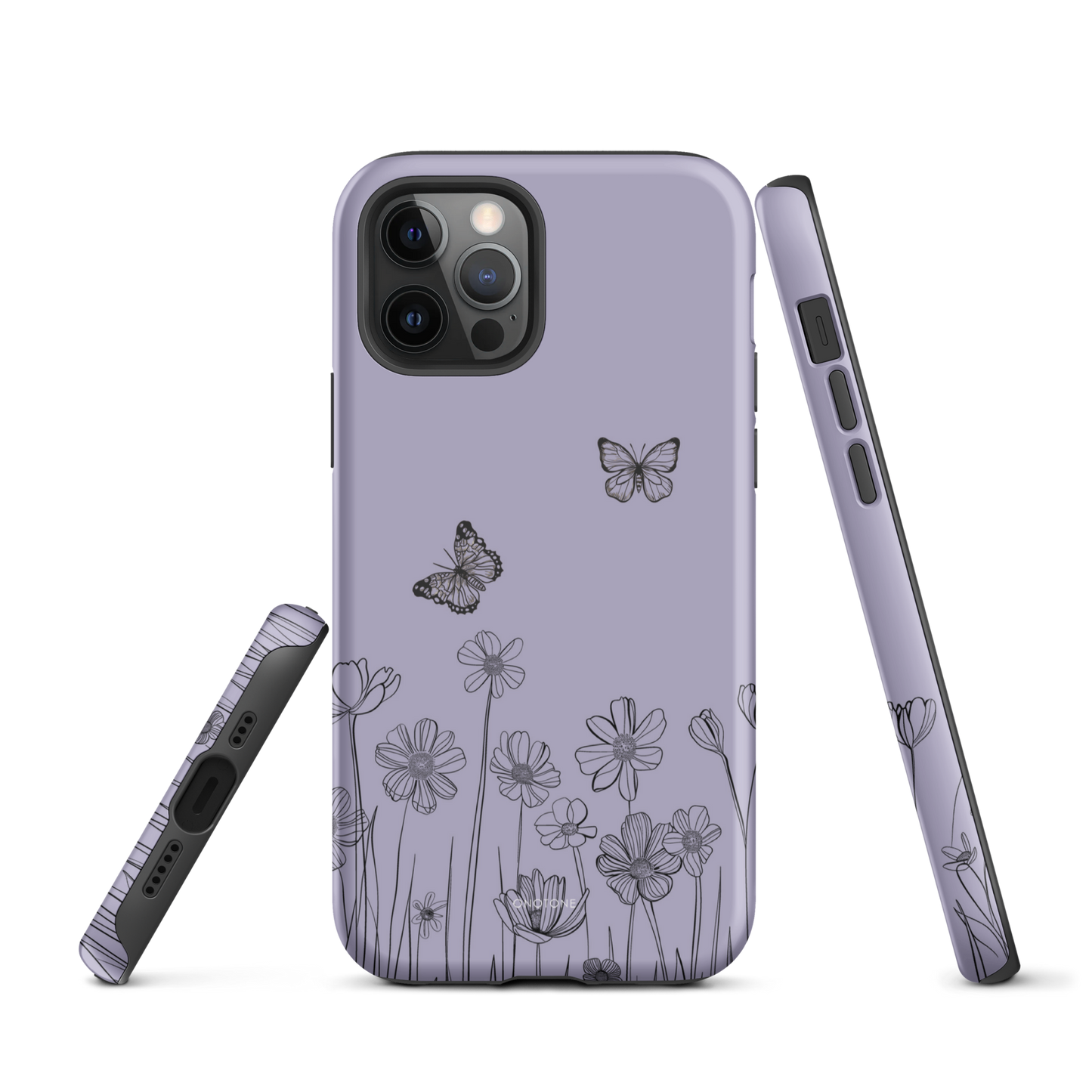 Lilac Clematis Pastel Color iPhone 12 Pro Max Case