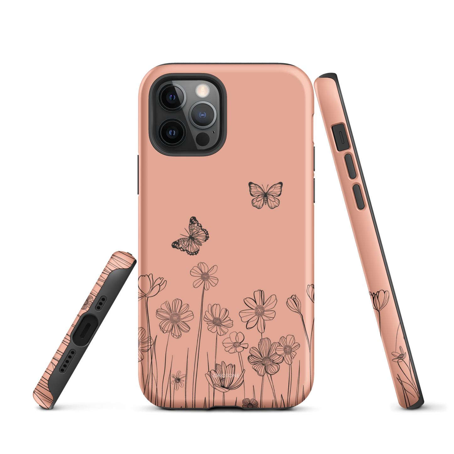 Peach Palazzo Pastel Color iPhone 12 Pro Max Case