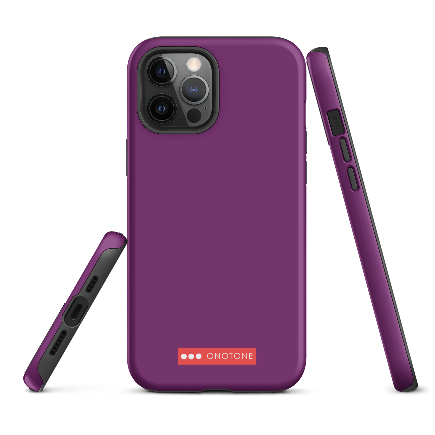Dual Layer purple iPhone® Case - Pantone® 255