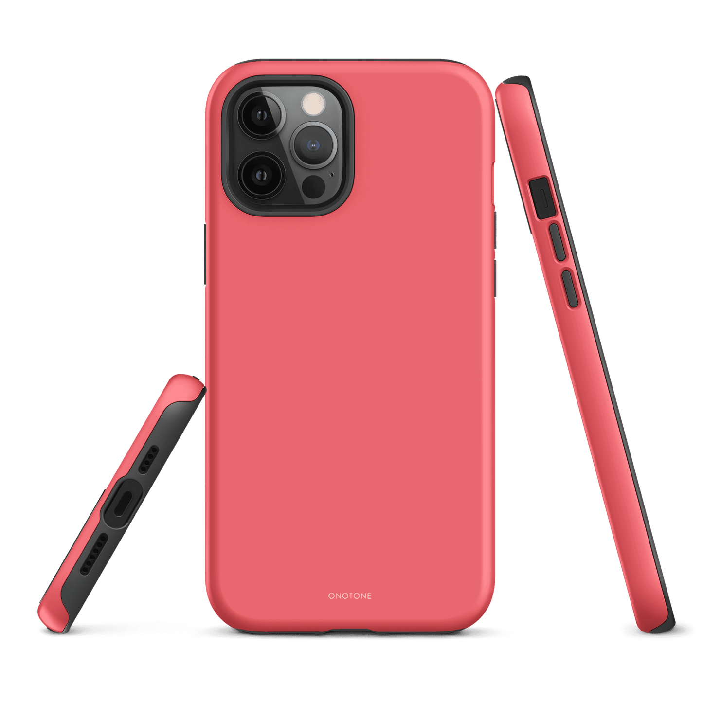 Light Coral Red iPhone Case