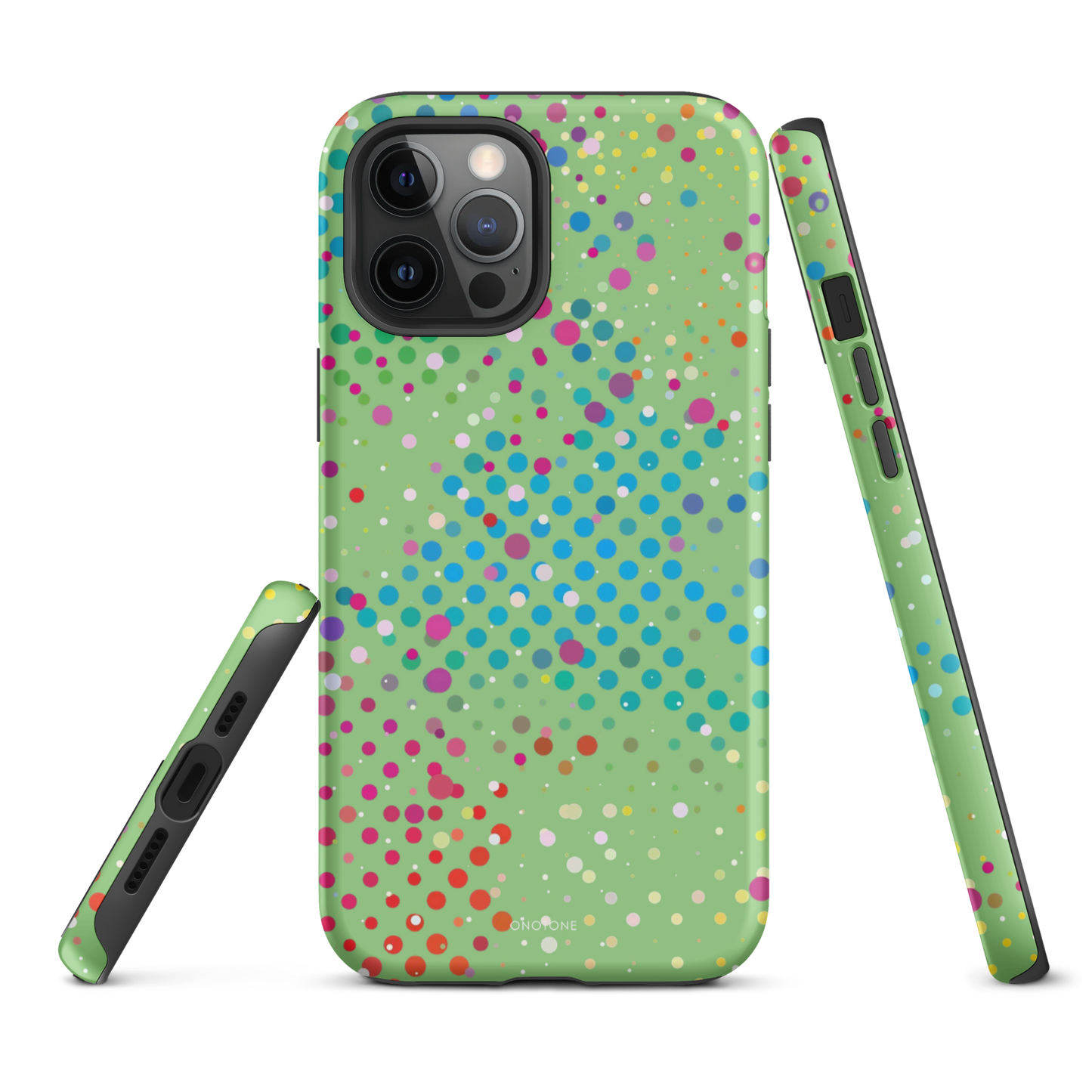 Granny Smith Apple Polka Dot iPhone 13 mini Case