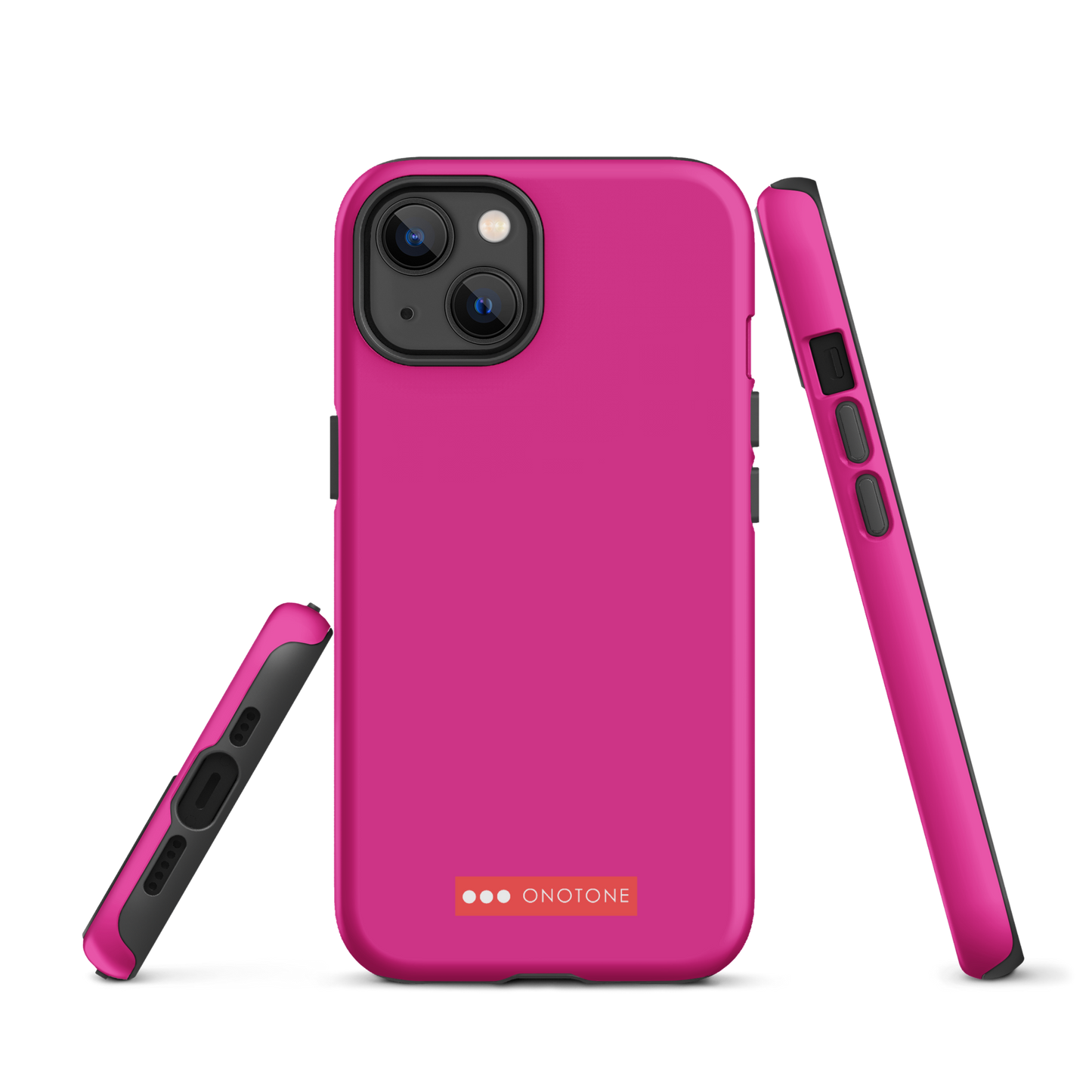 Dual Layer pink iPhone® Case - Pantone® 225