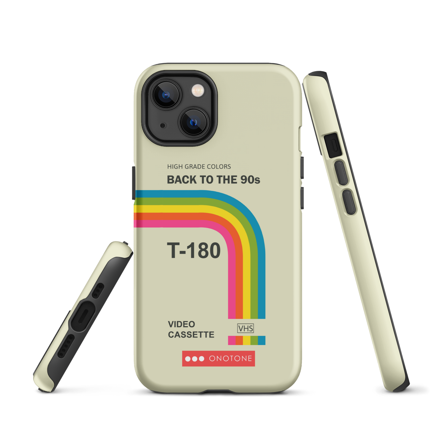 Dual Layer back to 90s VHS modern iPhone® Case