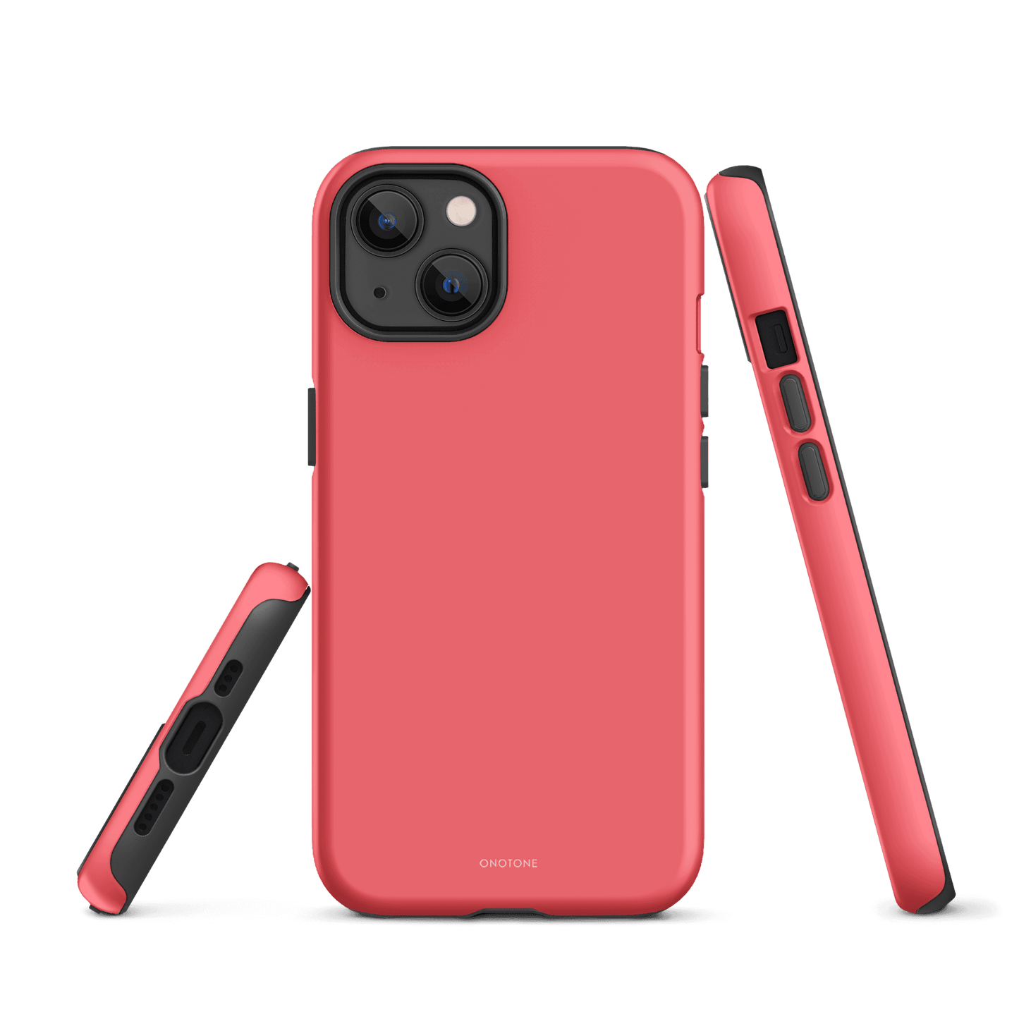 Light Coral Red iPhone Case
