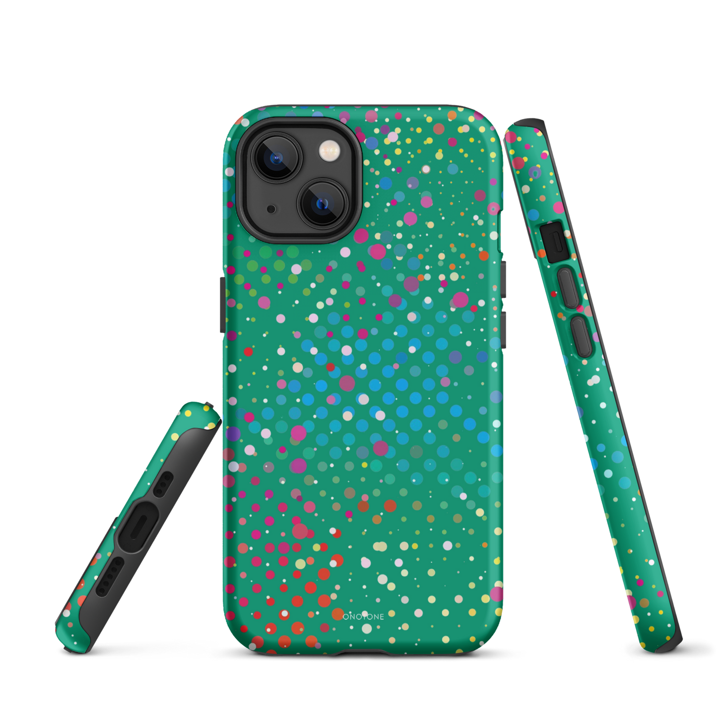 Spanish Green Polka Dot iPhone 13 Pro Case