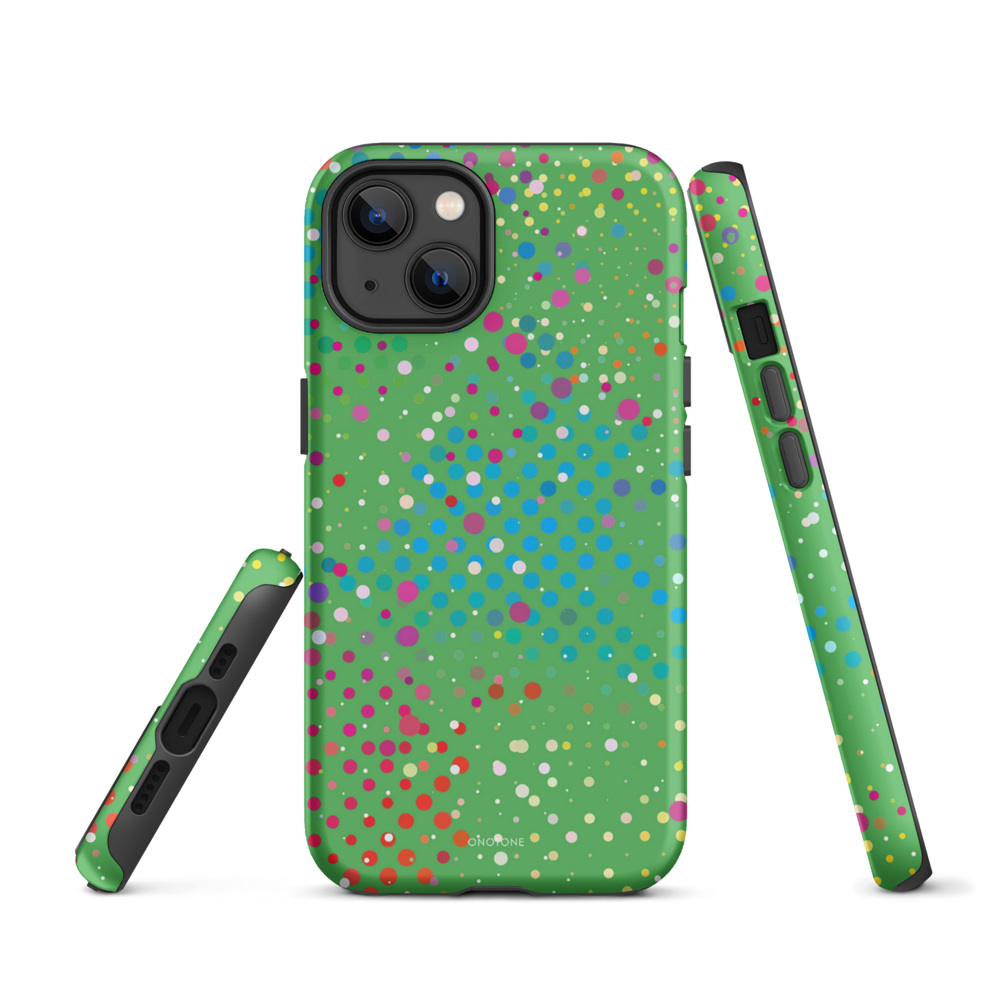 Leafy Green Polka Dot iPhone 13 Pro Case