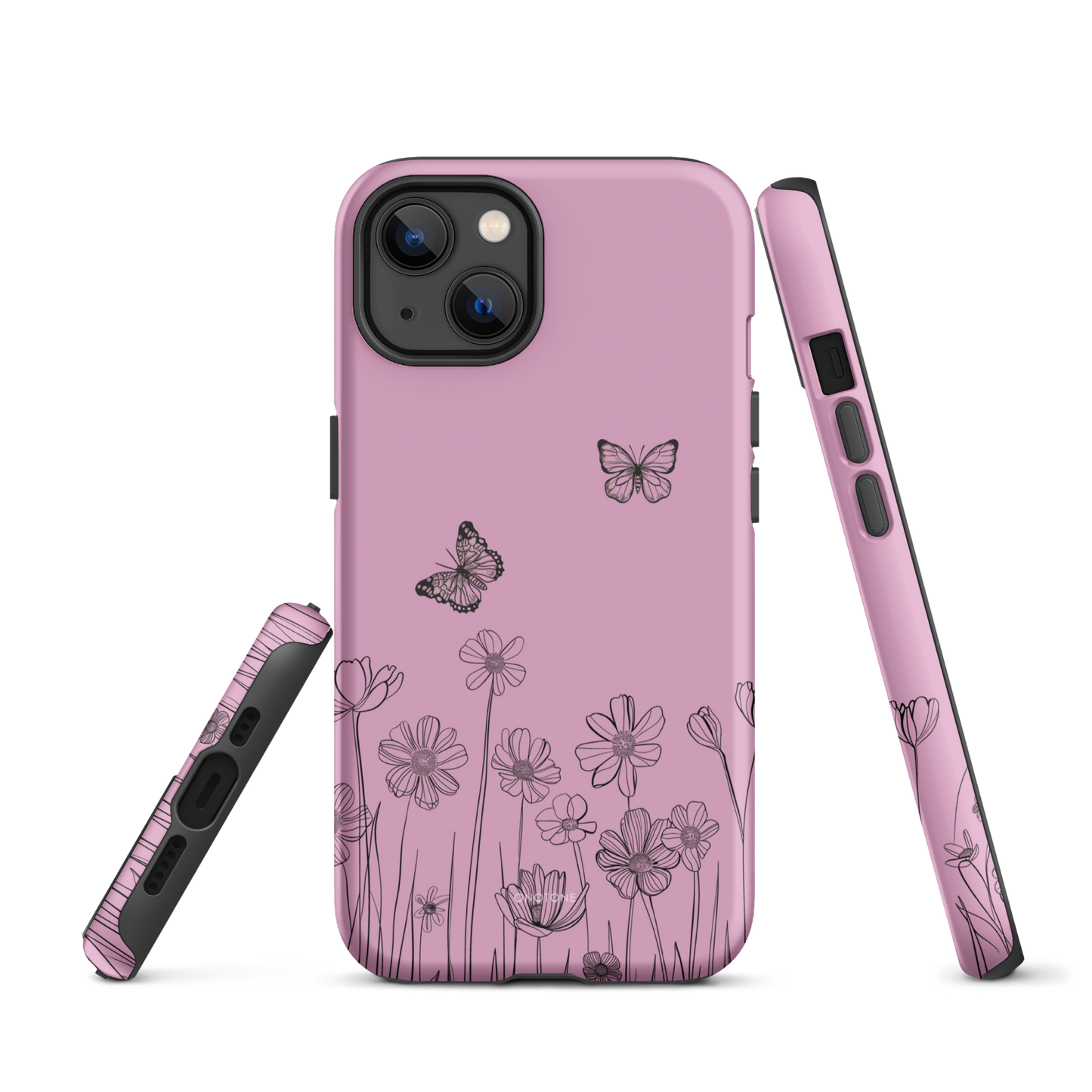 Full Blooming Pink Pastel Color iPhone 13 Pro Case