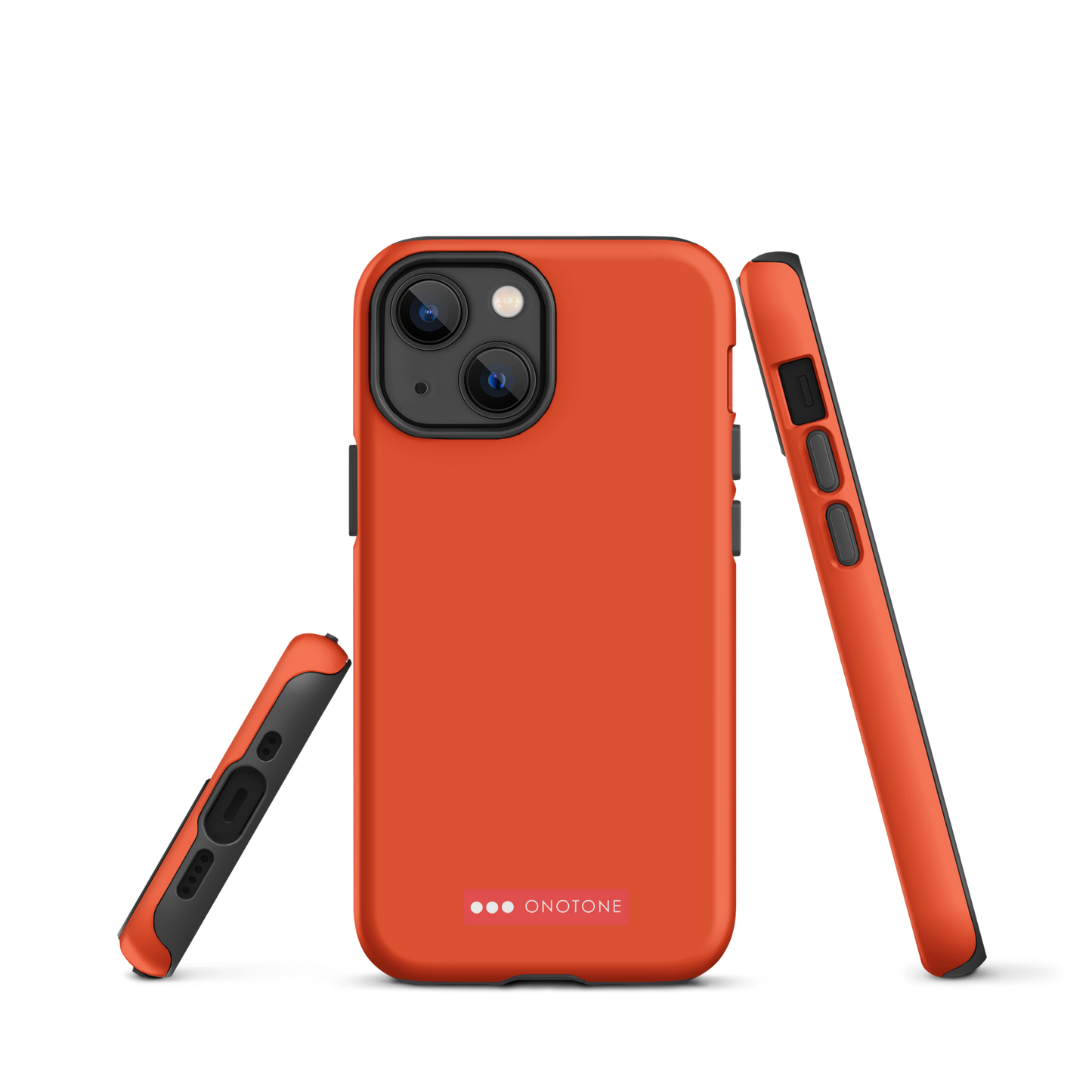 Dual Layer orange iPhone® Case - Pantone® 172