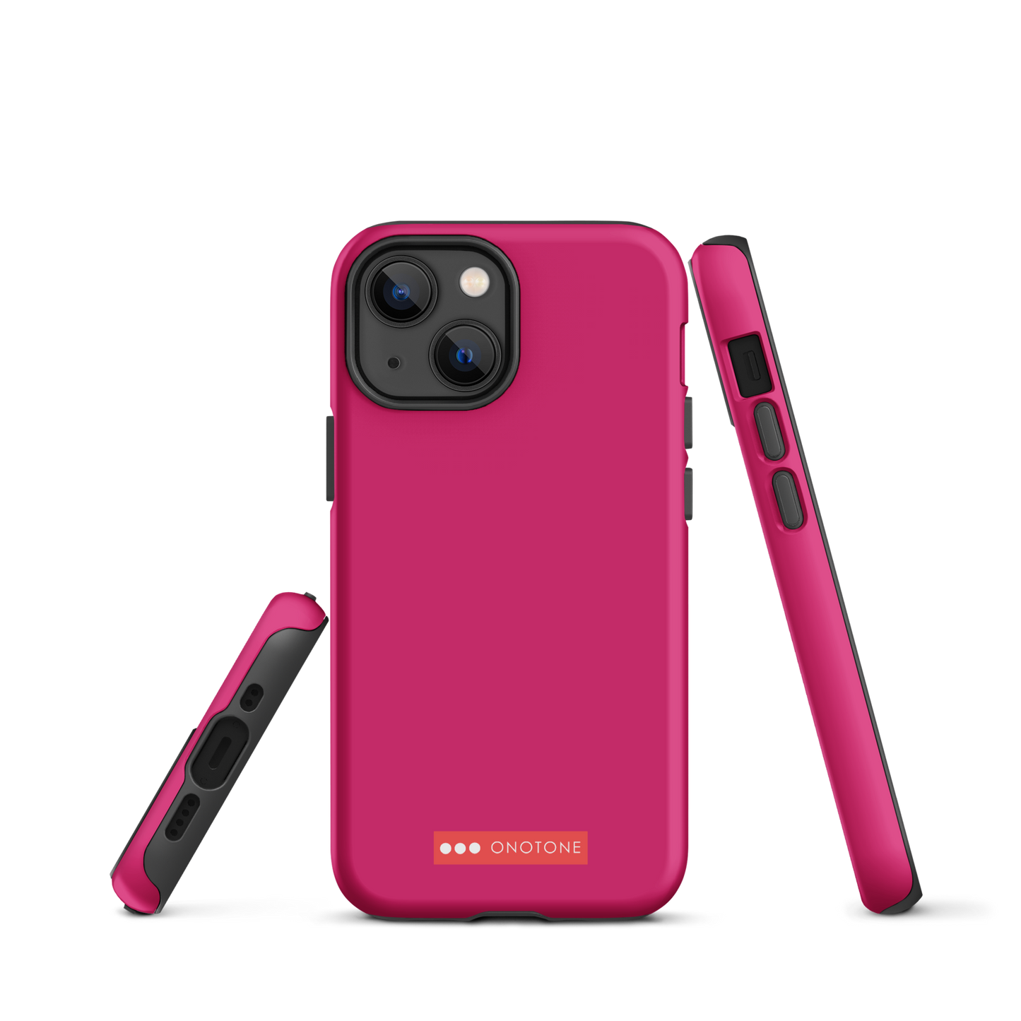 Solid Color pink iPhone® Case - Pantone® 214