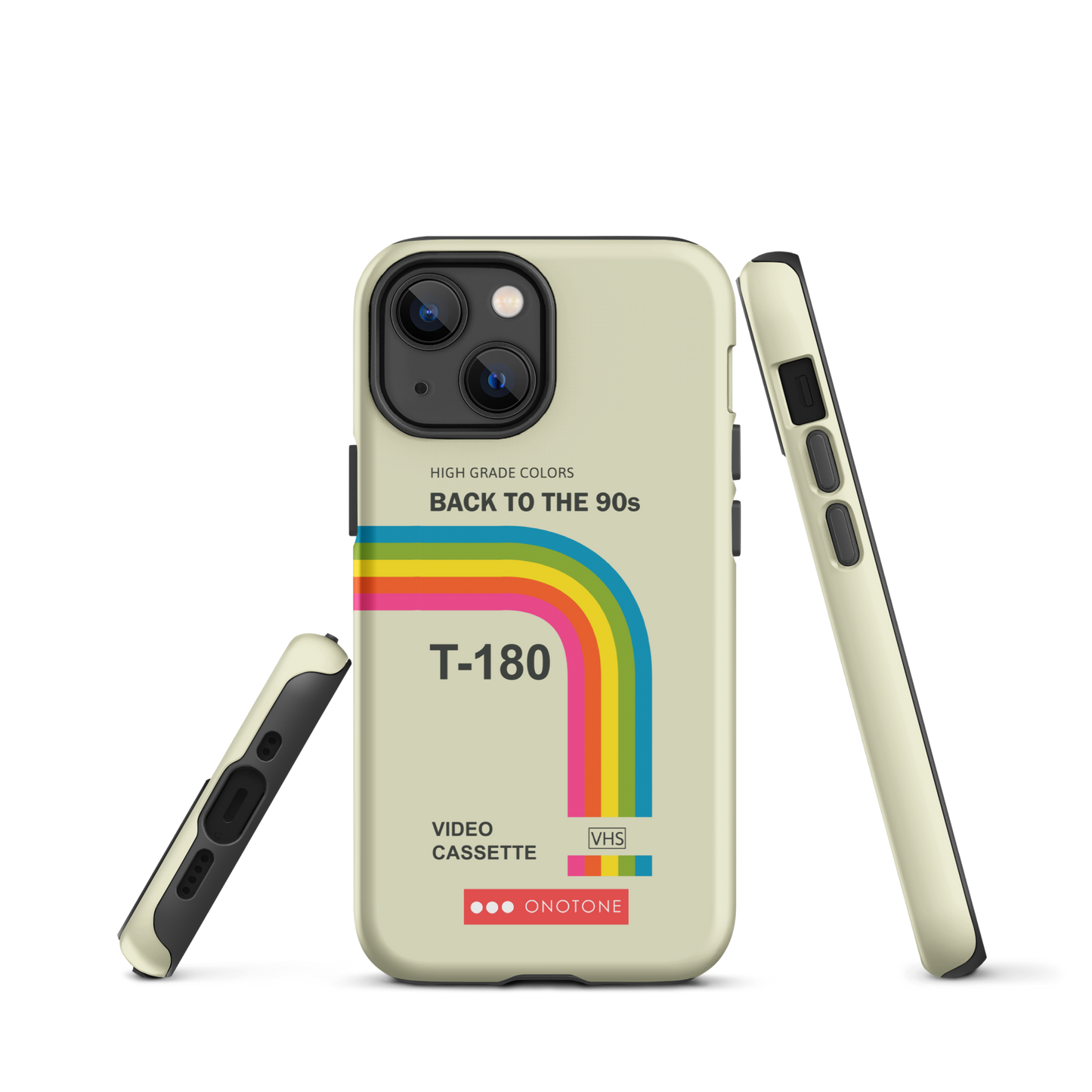 Dual Layer back to 90s VHS modern iPhone® Case
