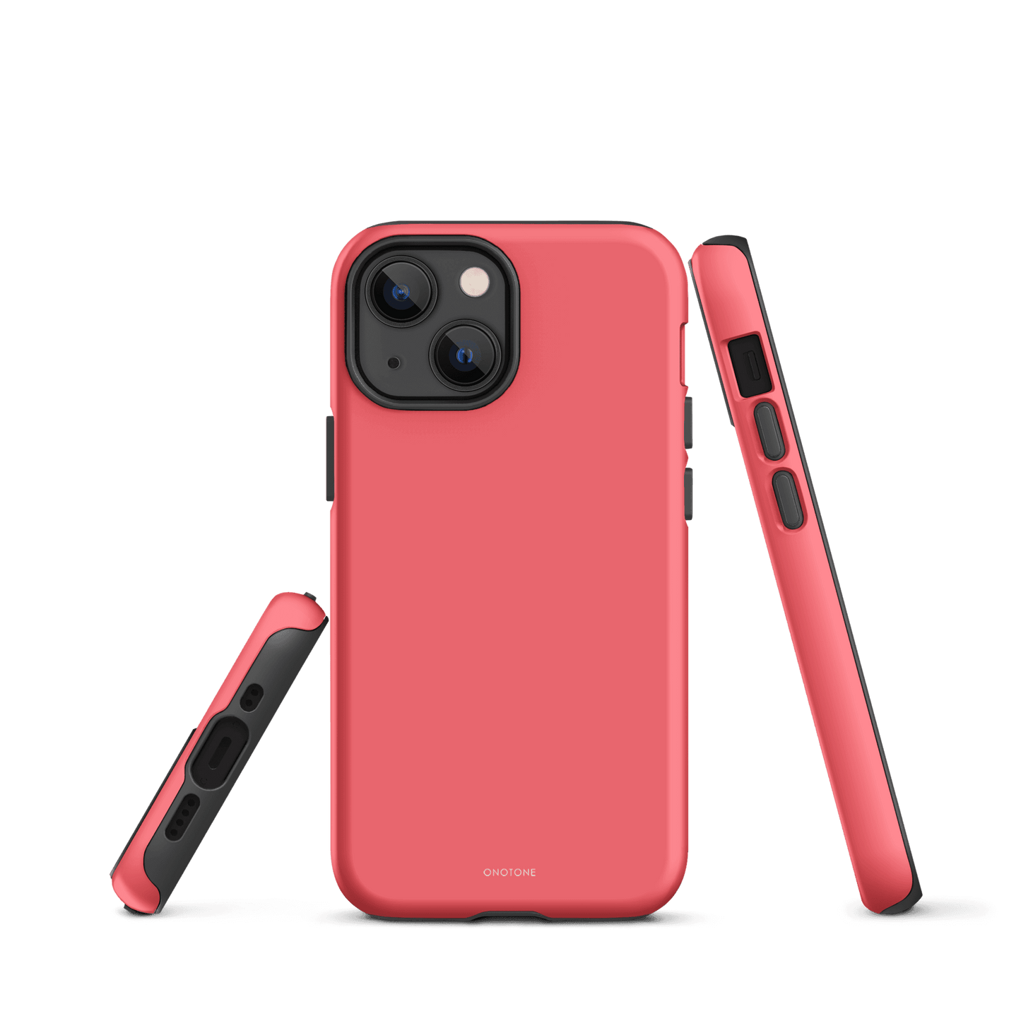 Light Coral Red iPhone Case