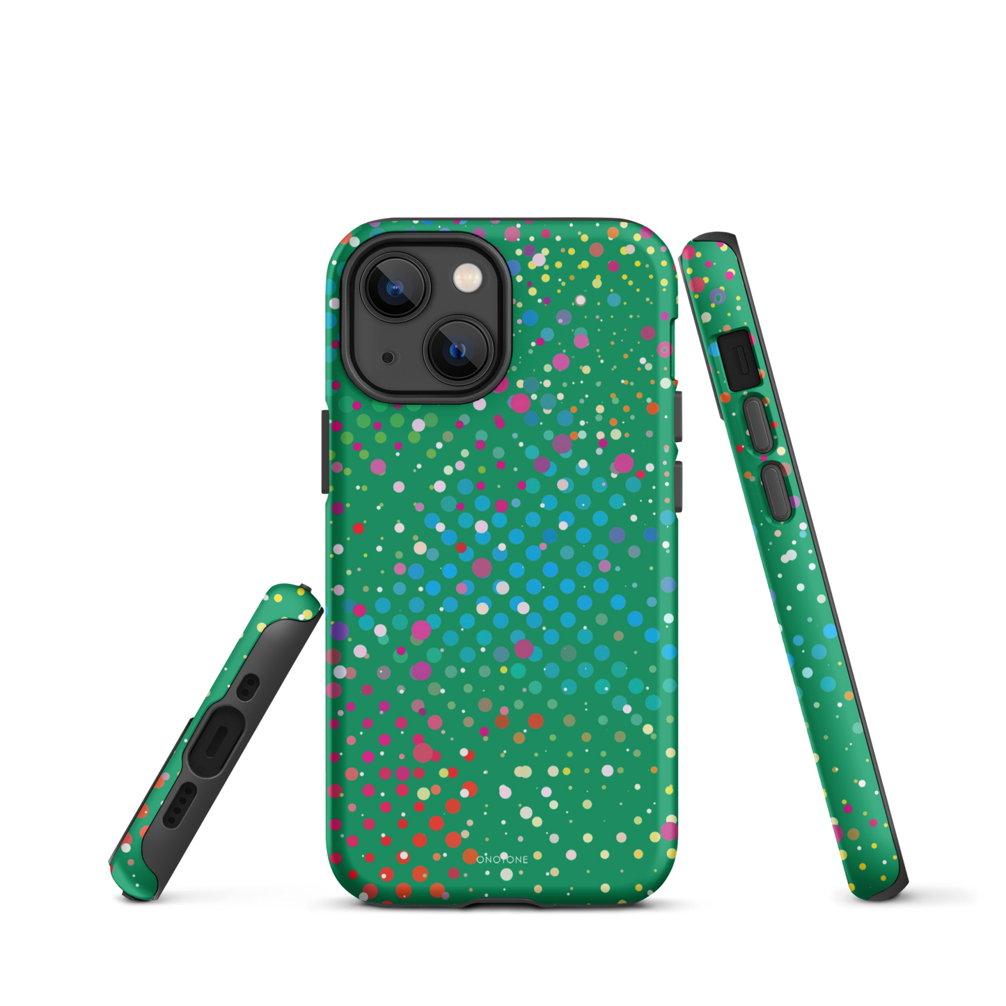 Irish Green Polka Dot iPhone 13 Case