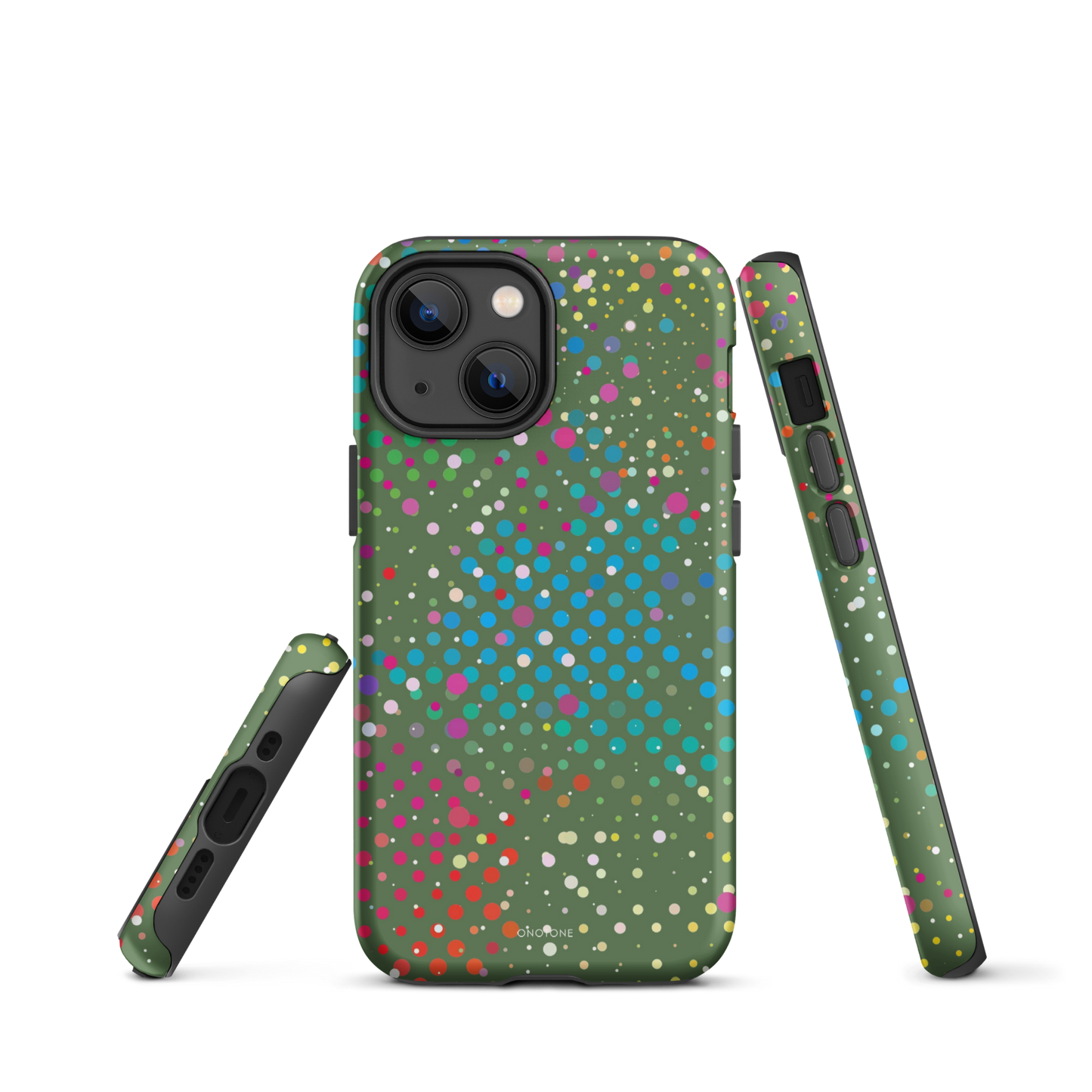Japanese Laurel Polka Dot iPhone 13 Case