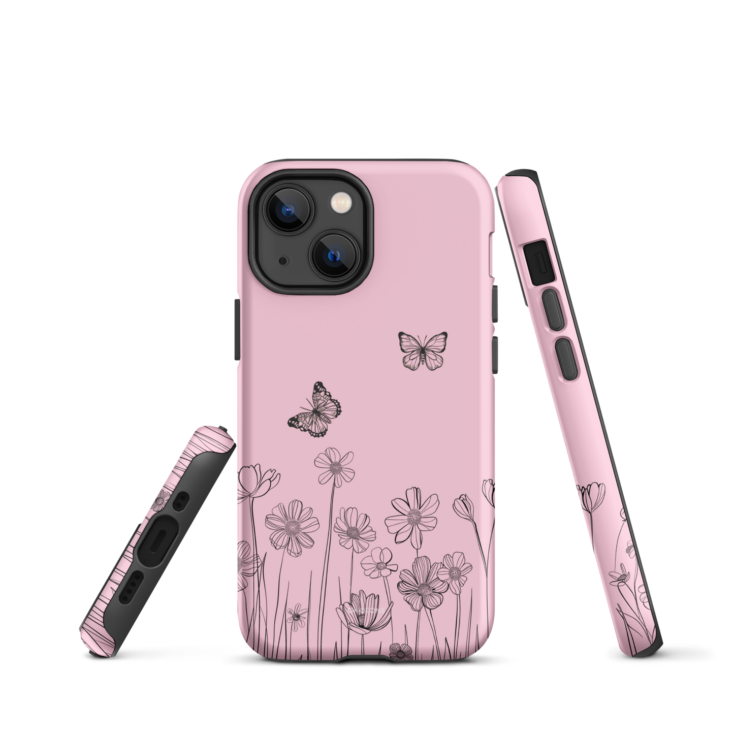 Flushing Pink Pastel Color iPhone 13 Case