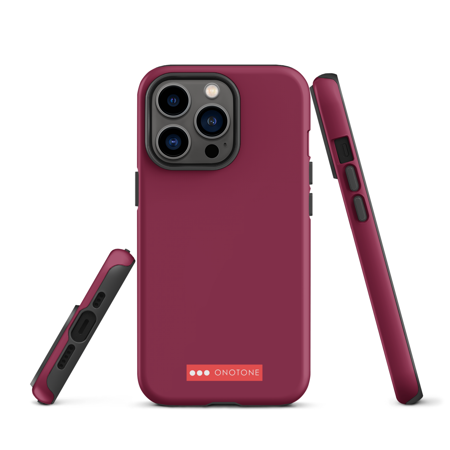 Dual Layer red iPhone® Case - Pantone® 208
