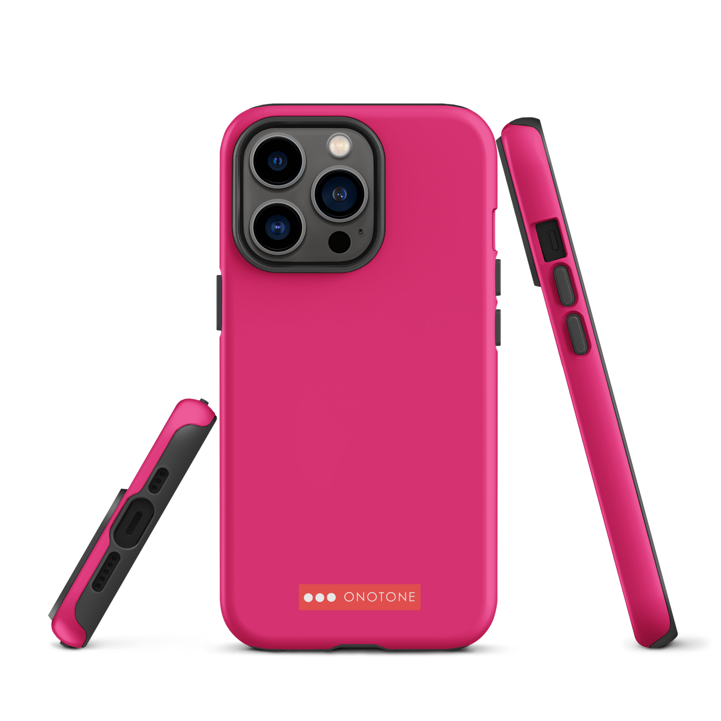 Dual Layer pink iPhone® Case - Pantone® 213