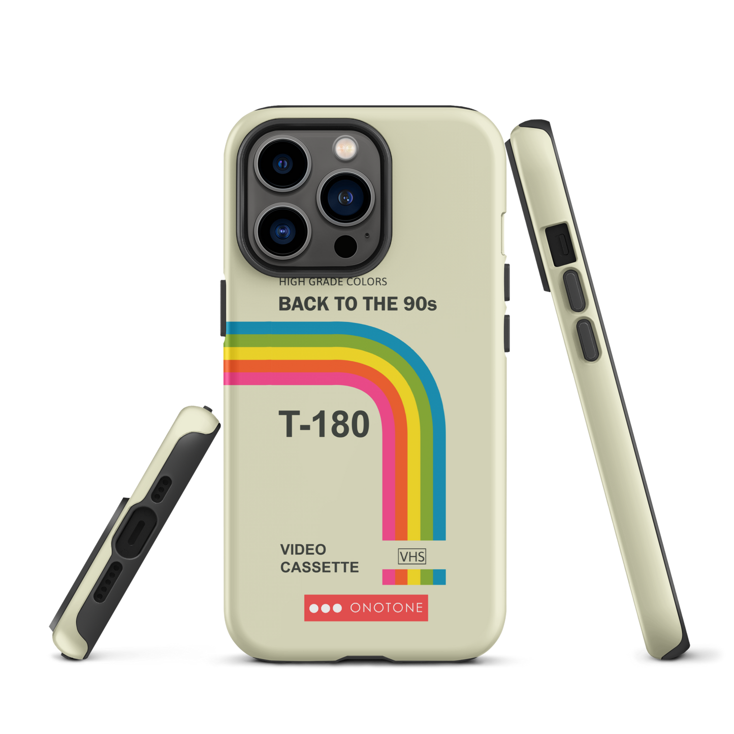 Dual Layer back to 90s VHS modern iPhone® Case
