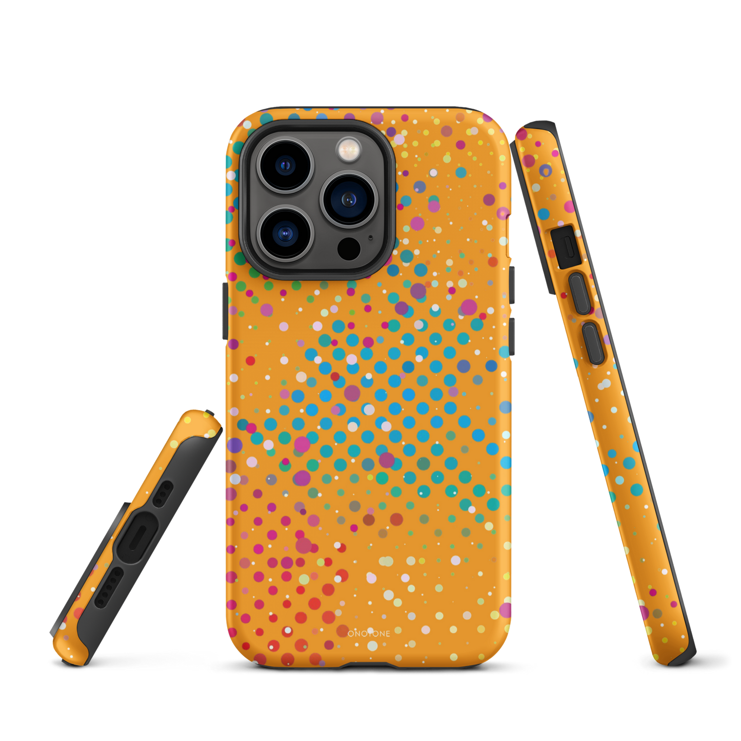 Mandarin Peel Polka Dot iPhone 13 Pro Max Case
