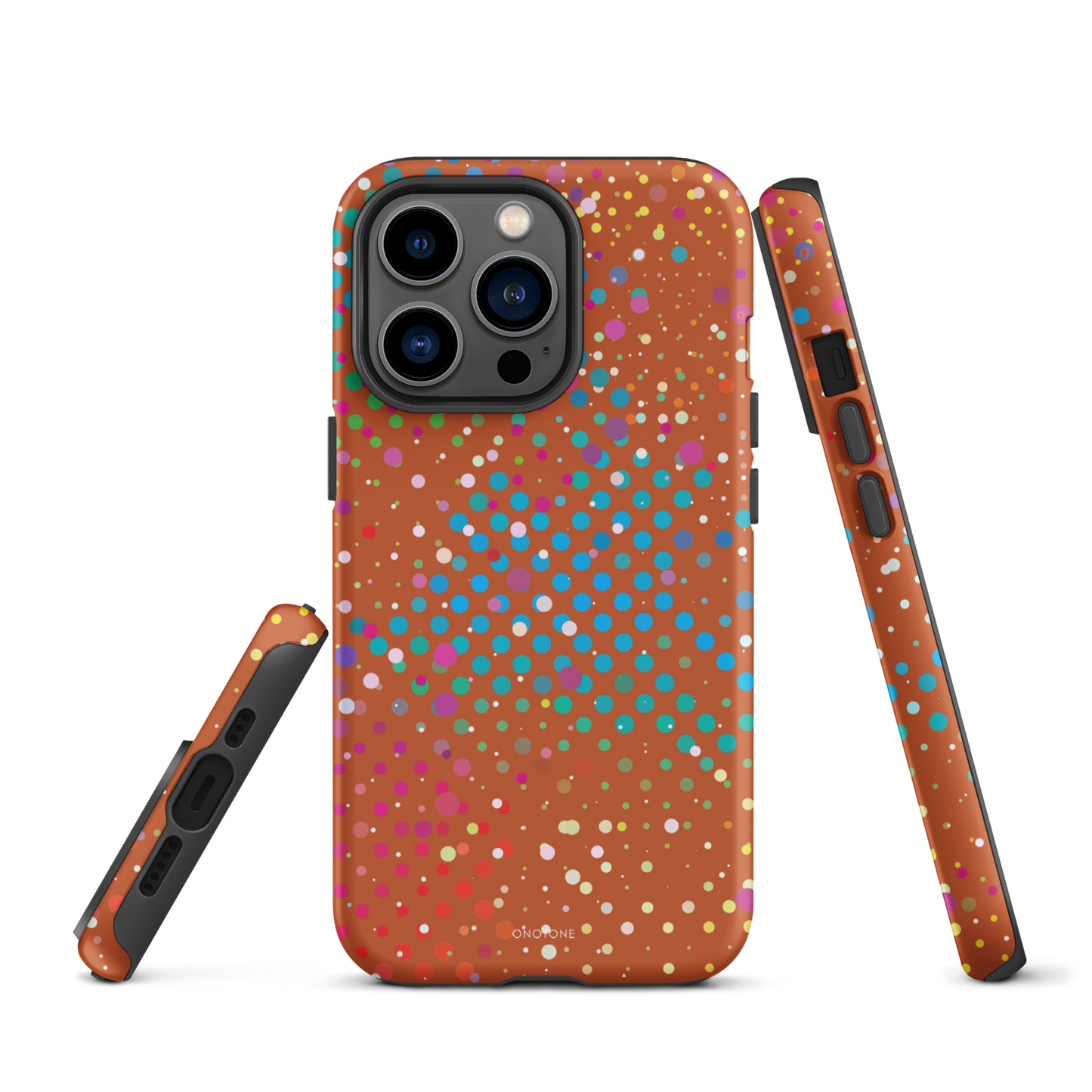 Vermilion Polka Dot iPhone 13 Pro Max Case