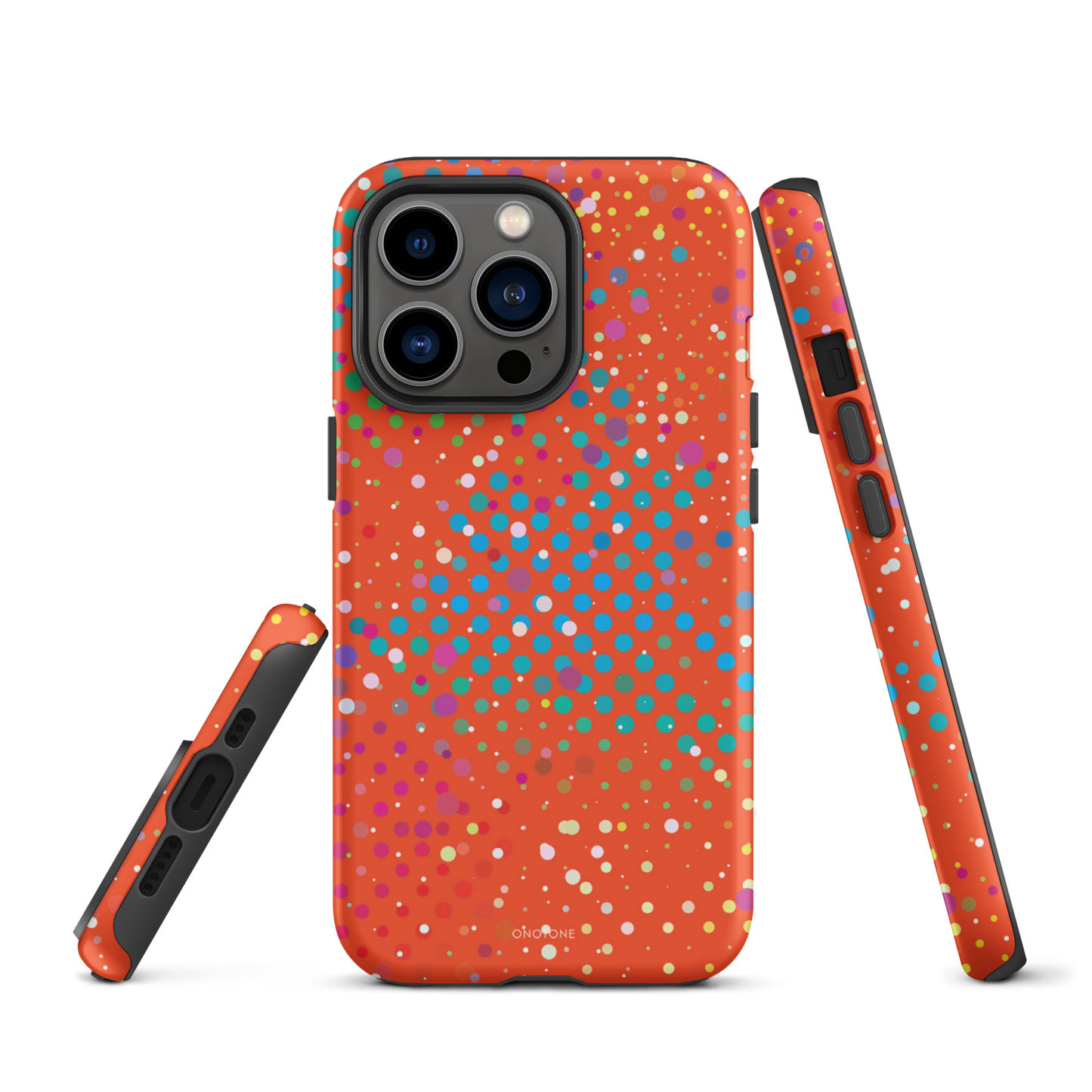 Brown Polka Dot iPhone 13 Pro Max Case